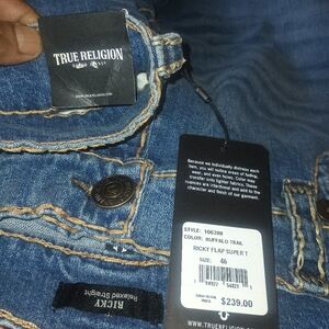 True Religion Jeans for Men Size 46.Asking $175